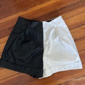 Revolve “The Bar” Leather shorts